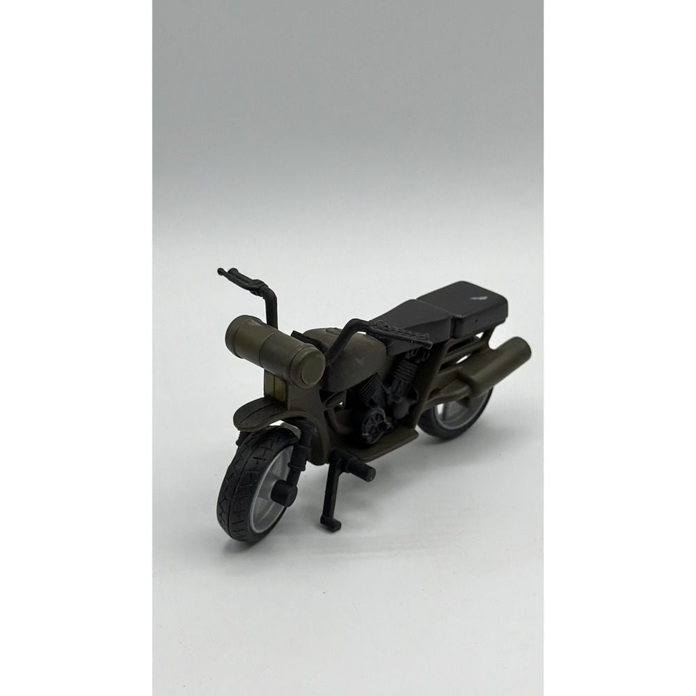 World Peacekeepers Power Team Elite Military Motorcycle 1:18 Scale Vehicle Green - Picture 9 of 14